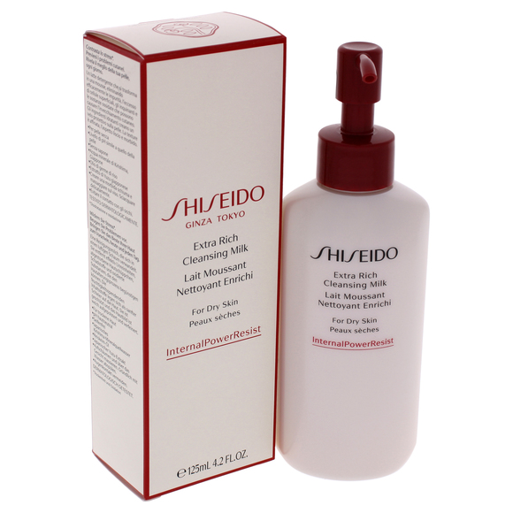 Extra Rich Cleansing Milk by Shiseido for Women - 4.2 oz Cleanser - Picture 4 of 6